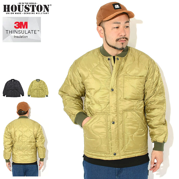 【ポイント10倍】ヒューストン HOUSTON ジャケット メンズ CWU-9P フライト ( HOUSTON CWU-9P Flight JKT フライトジャケット キルティングジャケット 中綿 保温 暖かい あったか 防寒 JACKET アウター ジャンパー・ブルゾン アメカジ 51134 )