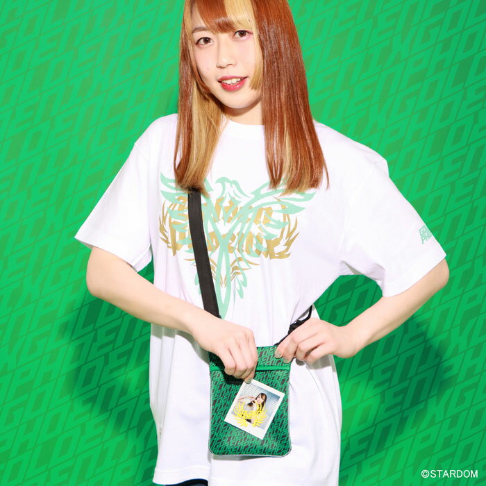 HTML ZERO3×STARDOM 上谷沙弥 コラボ マルチケース ( エイチティエムエル ゼロスリー×スターダム 上谷沙弥 Golden Phoenix Multi Case ショルダーバッグ HTML-ACS278 )[M便 1/1]のサムネイル