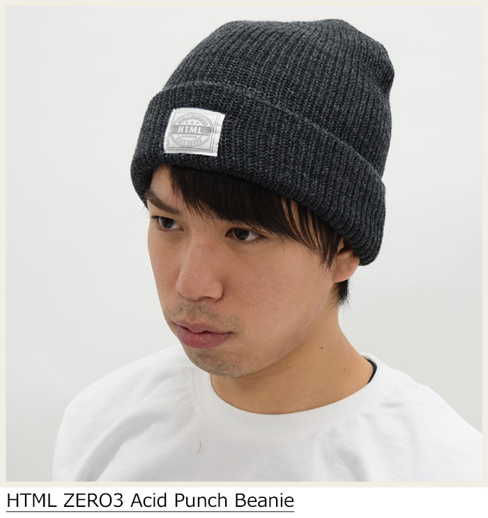 楽天市場】エイチティエムエル ゼロスリー HTML ZERO3 ニット帽