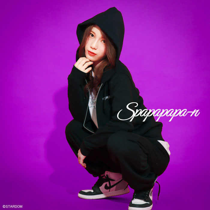 HTML ZERO3×STARDOM 鹿島沙希 コラボ パーカー ジップアップ メンズ ( エイチティエムエル ゼロスリー×スターダム 鹿島沙希 SPPPPN Zip Hoodie フード ジップパーカー フルジップ スウェット Full Zip up Hoody Parker トップス HTML-PA182 )のサムネイル