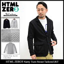 エイチティエムエル ゼロスリー HTML ZERO3 ジャケット メンズ ナッティ ターン スウェット テーラード(html zero3 Natty Turn Sweat Tailored JKT テーラードジャケット JACKET JAKET アウター ジャンパー・ブルゾン エイチティーエムエル) ice filed icefield