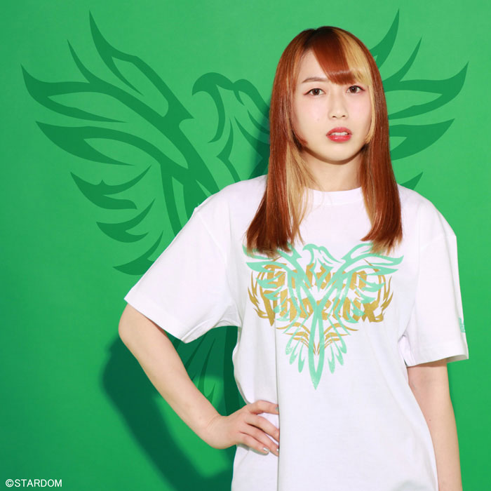 HTML ZERO3×STARDOM 上谷沙弥 コラボ Tシャツ 半袖 メンズ ( エイチティエムエル ゼロスリー×スターダム 上谷沙弥 Golden Phoenix S/S Tee ティーシャツ HTML-T602 )[M便 1/1]のサムネイル
