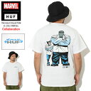 ハフ HUF Tシャツ 半袖 メンズ マーベル ハルク テンション コラボ ( HUF×MARVEL HULK Tension S/S Tee ウルヴァリン ティーシャツ T-SHIRTS カットソー トップス メンズ 男性用 TS01975 ) M便 1/1 ice field icefield