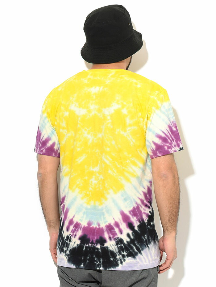 ハフ HUF Tシャツ 半袖 メンズ ドント イーブン トリップ ( HUF Dont Even Trip S/S Tee Tie Dye タイダイ ティーシャツ T-SHIRTS カットソー トップス メンズ 男性用 TS00998 )[M便 1/1] ice field icefield