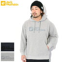 ジャックウルフスキン Jack Wolfskin パーカー プルオーバー メンズ シェニール ロゴ ( Jack Wolfskin Chenille Logo Pullover Hoodie フード フーディ スウェット Pull Over Hoody Parker トップス アウトドア 5028541 ) ice field icefield