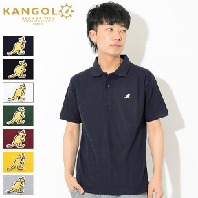 カンゴール KANGOL ポロシャツ 半袖 メンズ シンボリック スタンダード ( KANGOL Symbolic Standard S/S Polo 鹿の子 ピケ ポロ トップス LCK0008 )