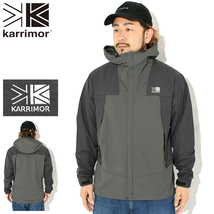 カリマー Karrimor ジャケット メンズ トライトン LT ( Karrimor Triton LT JKT 撥水 マウンテンパーカー マンパー ナイロンジャケット JAKET JACKET アウター ジャンパー ブルゾン アウトドア 101622 ) ice field icefield