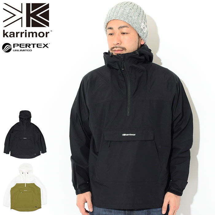 カリマー Karrimor ジャケット メンズ トライトン ライト スモック ( Karrimor Triton Light Smock JKT マウンテンパーカー マンパー アノラック ハーフジップ プルオーバー ナイロンジャケット JACKET アウター ジャンパー ブルゾン アウトドア 101382 )