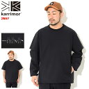 カリマー Karrimor カットソー 長袖 メンズ トラベル 2 ウェイ クルー ( Karrimor Travel 2 Way L/S Crew ロンT Tシャツ ティーシャツ T-SHIRTS ロング ロンティー 長袖Tシャツ 半袖Tシャツ トップス アウトドア 101395 )