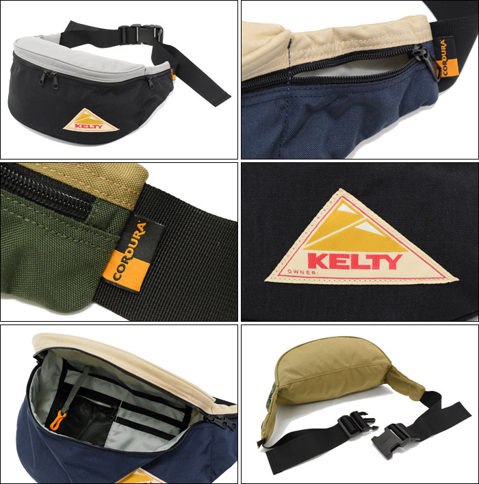 ケルティ KELTY ウエストバッグ ミニ ファニー 2C ヒップ バッグ ( kelty Mini Fanny 2C Hip Bag ウエストポーチ ヒップバッグ メンズ & レディース ユニセックス 男女兼用 ケルティー 2592039 )