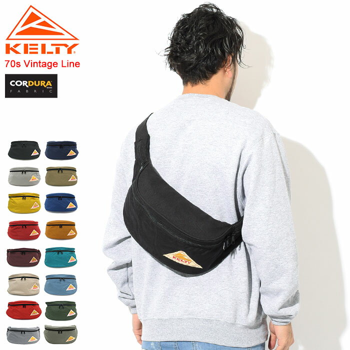 ケルティ KELTY ウエストバッグ ミニ ファニー ヒップ バッグ ( kelty Mini Fanny Hip Bag ウエストポーチ ヒップバッグ ボディバッグ メンズ & レディース ユニセックス 男女兼用 ケルティー 2591825 )( 父の日ギフト )