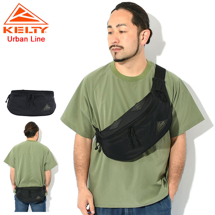 乐天商城 - ケルティ KELTY ウエストバッグ アーバン ミニ ファニー ヒップ バッグ ( kelty Urban Mini Fanny Hip Bag Urban Line ウエストポーチ ヒップバッグ ボディバッグ メンズ レディース ユニセックス 男女兼用 ケルティー 32592102 ) ice field icefield