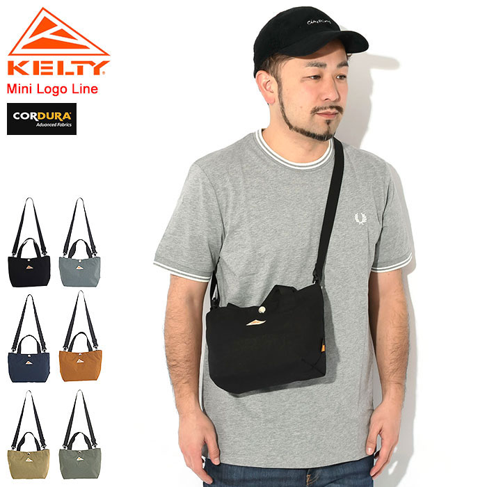 ケルティ KELTY ショルダーバッグ ミニ ショルダー トート バッグ ( kelty Mini Shoulder Tote Bag Mini Logo Line メンズ レディース ユニセックス 男女兼用 ケルティー 3259256524 )( 父の日ギフト プレゼント 父の日 早割 ギフト ラッピング対応 2024 )