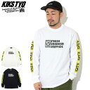 LbNX eB[ECEI[ KIKS TYO T TVc  Y XebJ[ ( Kiks Tyo Sticker L/S Tee eB[Vc T-SHIRTS O eB[ TVc gbvX KIKSTYO kiksEtyo LbNXeB[CI[ KT2201T-01 )