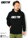 キックス ティー・ワイ・オー KIKS TYO パーカー プルオーバー メンズ ロゴ ( Kiks Tyo Logo Pullover Hoodie フード フーディ スウェット Pull Over Hoody Parker トップス KIKSTYO kiks・tyo キックスティーワイオー KT2309C-01 )