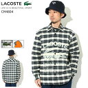 ラコステ ペアTシャツ ラコステ LACOSTE ジャケット メンズ CH4804L ( lacoste CH4804L Shirt JKT シャツジャケット JACKET JAKET アウター ジャンパー・ブルゾン メンズ レディース ユニセックス 男女兼用 CH4804-10 )