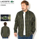 ラコステ LACOSTE シャツ 長袖 メンズ CH8406 ( lacoste CH8406 L/S Shirt チェック カジュアルシャツ トップス CH8406-99 )(4)