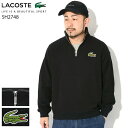 ラコステ LACOSTE トレーナー メンズ SH2748 ハーフ ジップ スウェット ( lacoste SH2748 Half Zip Sweat スエット...
