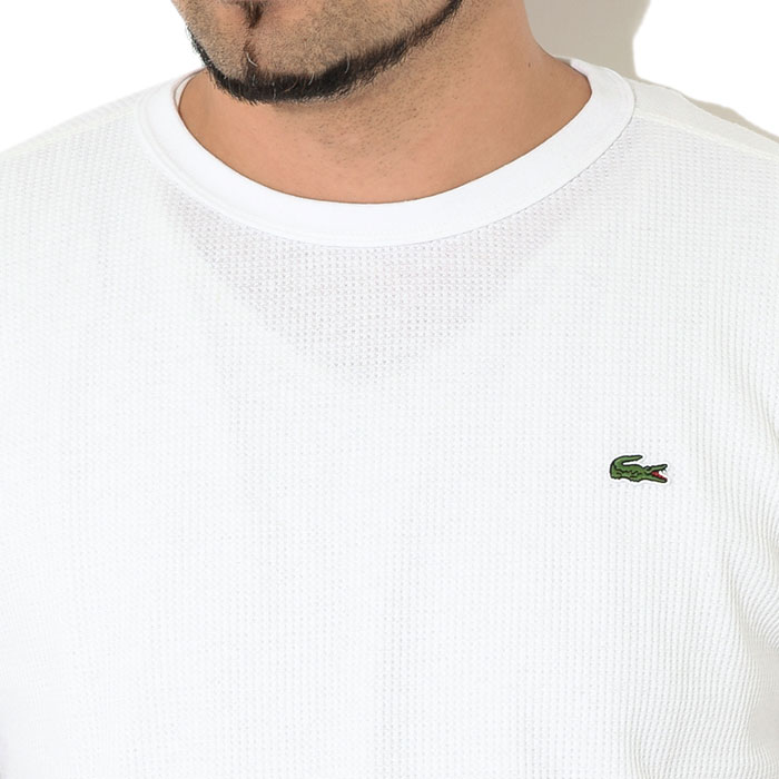 ラコステ LACOSTE Tシャツ 半袖 メンズ TH072EL ( lacoste TH072EL S/S Tee サーマル ワッフル ティーシャツ T-SHIRTS カットソー トップス )