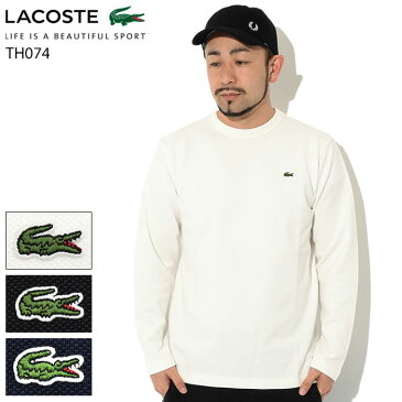 ラコステ LACOSTE ロンT Tシャツ 長袖 メンズ TH074EL ( lacoste TH074EL L/S Tee 鹿の子 ピケ ティーシャツ T-SHIRTS ロング ロンティー 長袖Tシャツ トップス メンズ 男性用 ) ice field icefield