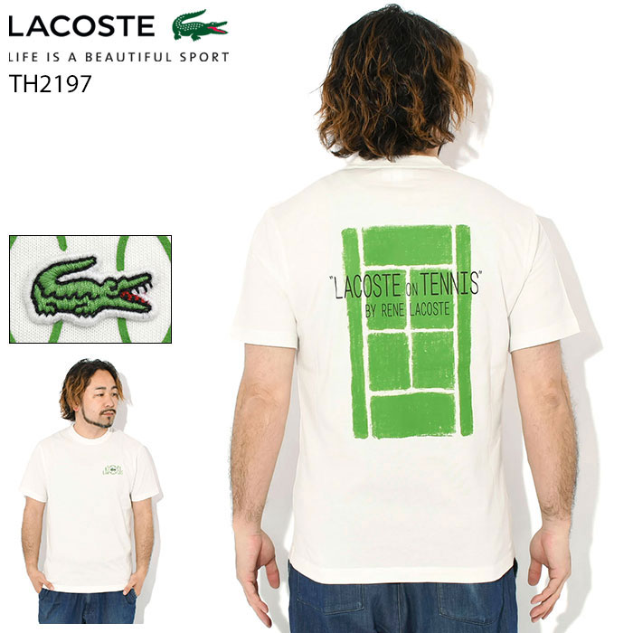 ラコステ LACOSTE Tシャツ 半袖 メンズ