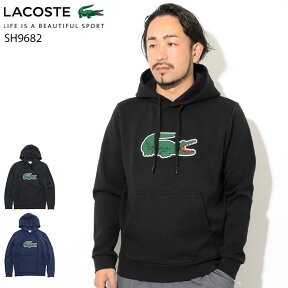 ラコステ LACOSTE プルオーバー パーカー メンズ SH9682L ( lacoste SH9682L Pullover Hoodie フード フーディ スウェット Pull Over Hoody Parker トップス メンズ 男性用 ) ice field icefield