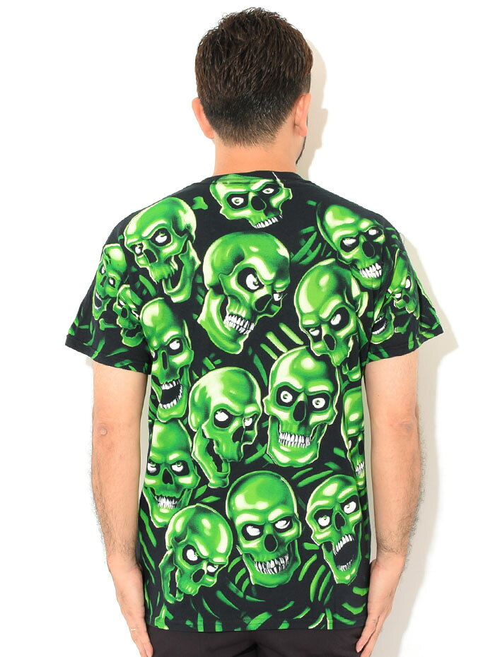【7時間セール9/10】【50%OFF】リキッド ブルー LIQUID BLUE Tシャツ 半袖 メンズ スカル パイル ( LIQUIDBLUE Skull Pile S/S Tee ティーシャツ T-SHIRTS カットソー トップス メンズ 男性用 31733 31736 )[M便 1/1] icefield-10036281 ice field(アイスフィールド) サンプル画像3