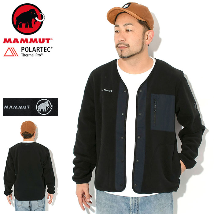 マムート MAMMUT ジャケット メンズ ムーンストーン ハイブリッド ミッドレイヤー カーディガン ( Moonstone Hybrid ML Cardigan JKT POLARTEC ポーラテック フリースジャケット FLEECE JACKET アウター ジャンパー・ブルゾン アウトドア トレッキング 登山 1014-06480 )