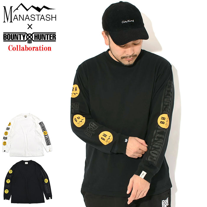 マナスタッシュ MANASTASH ロンT Tシャツ 長袖 メンズ バウンティーハンター コラボ ( MANASTASH×BOUNTY HUNTER L/S Tee ティーシャツ T-SHIRTS ロング ロンティー 長袖Tシャツ トップス メンズ 男性用 792-5230018 )