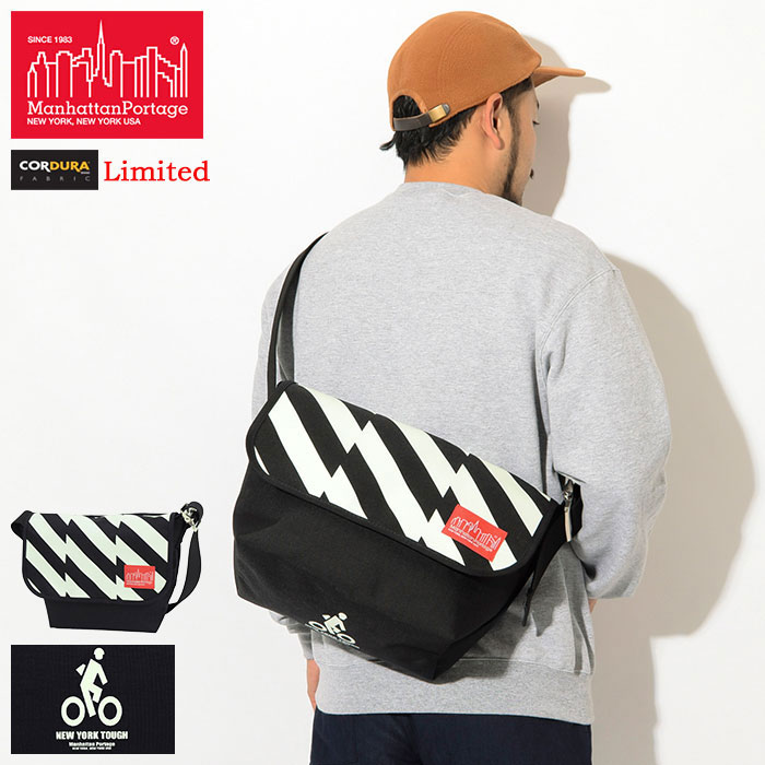 マンハッタンポーテージ メッセンジャーバッグ メンズ 【ポイント10倍】マンハッタンポーテージ Manhattan Portage メッセンジャーバッグ 19FW キャンバス アート プリント ビンテージ ミディアム 限定 ( 19FW Canvas Art Print Vintage Messenger Bag MP1606VJRART19 メンズ レディース ユニセックス 男女兼用 )