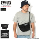 【コラボ】マンハッタンポーテージ メッセンジャーバッグ Manhattan Portage×THRASHER Nylon Messenger Bag Flap Zipper Pocket Extra Small コラボ