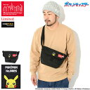 【ポイント10倍】マンハッタンポーテージ Manhattan Portage メッセンジャーバッグ ポケットモンスター ナイロン フラップ ジッパー ポケット ポケモン ピカチュウ 限定 ( Nylon Messenger Bag Flap Zipper Pocket Pok?mon Pikachu MP1603FZPPIKACHU )