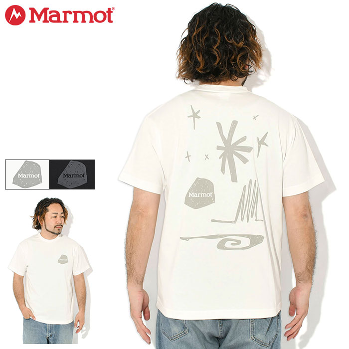 マーモット Marmot Tシャツ 半袖 メンズ ブレッシング オブ ネイチャー ( Marmot Blessings Of Nature S/S Tee 吸水 速乾 UVカット 抗菌防臭 ティーシャツ T-SHIRTS カットソー トップス アウトドア トレッキング 登山 MENS 男性用 MTFW25MST071 )