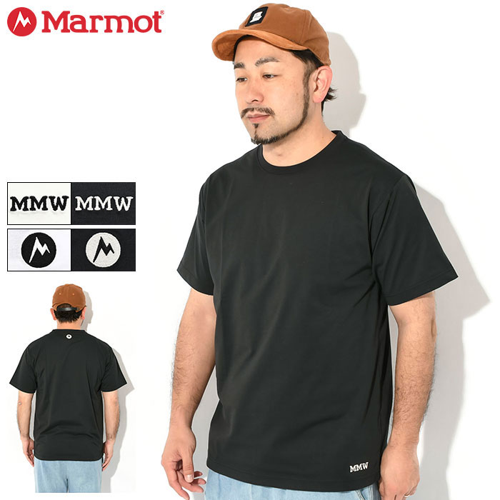 マーモット Marmot Tシャツ 半袖 メンズ エムエムダブリュー ( Marmot MMW S/S Tee 抗菌防臭 吸汗速乾 ストレッチ ティーシャツ T-SHIRTS カットソー トップス アウトドア トレッキング 登山 MENS 男性用 TSSMC401 )[M便 1/1]