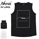 ナンガ NANGA タンクトップ メンズ ドライ ミックス フレーム ロゴ ( NANGA Dry Mix Frame Logo Tank Top 速乾 UVカ...