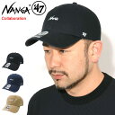 ナンガ NANGA キャップ フォーティーセブン コットン コラボ ( NANGA ×47 Cotton Cap ストラップバック 帽子 アウトドア レジャー ...
