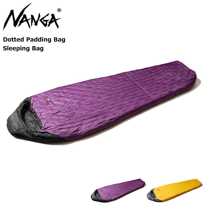 iK NANGA Q Vt hbeh pfBO obO X[sOobO ( NANGA Dotted Padding Bag Sleeping Bag  }~[^ AEghA W[ Lv Y fB[X jZbNX jp )