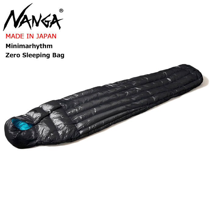 ナンガ NANGA 寝袋 シュラフ ミニマリズム ゼロ スリーピングバッグ ( NANGA Minimarhythm Zero Sleeping Bag MADE IN JAPAN 日本製 ダウン マミー型 アウトドア レジャー キャンプ メンズ レディース ユニセックス 男女兼用 ) ice field icefieldのサムネイル