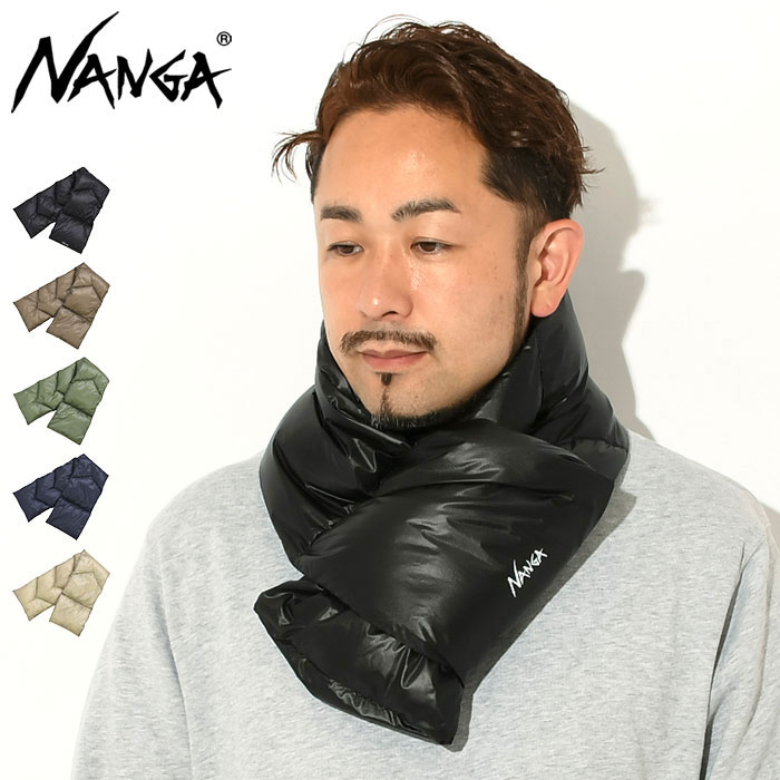 ナンガ NANGA マフラー ポータブル ライト ダウン ( NANGA Portable Light Down Muffler メンズ レディース ユニセックス 男女兼用 NA2243-3C301 ) ice field icefield