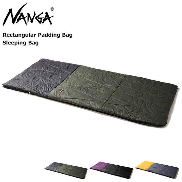 iK NANGA Q Vt N^M[ pfBO obO X[sOobO ( NANGA Rectangular Padding Bag Sleeping Bag  ^ AEghA W[ Lv Y fB[X jZbNX jp ) ice field icefield