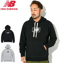 j[oX new balance p[J[ vI[o[ Y NB GbZVY ( new balance NB Essentials Pullover Hoodie t[h t[fB XEFbg Pull Over Hoody Parker gbvX Y jp MT33508 )