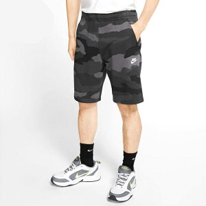 ナイキ NIKE ハーフパンツ メンズ クラブ フレンチテリー カモ ショーツ ( nike Club French Terry Camo Short 迷彩 スウェットショーツ ショートパンツ ハーフ パンツ ハーパン ボトムス メンズ 男性用 BV2839 ) ice field icefield