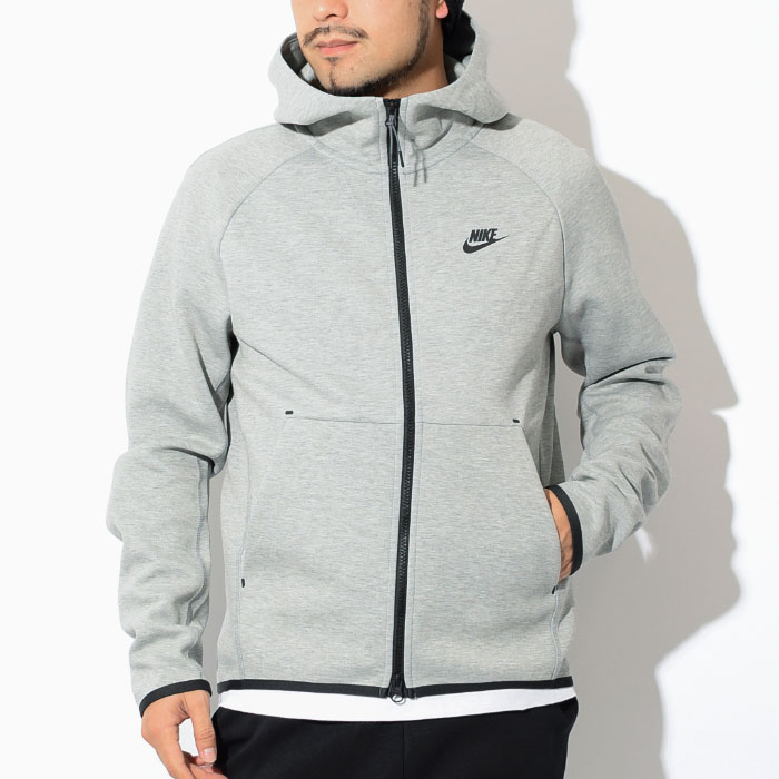 ナイキ NIKE パーカー ジップアップ メンズ テック フリース フル ジップ フーディ ( nike Tech Fleece Full Zip Hoodie フード フーディー フルジップ スウェット Zip up Hoody Parker トップス メンズ 男性用 928484 ) ice field icefield