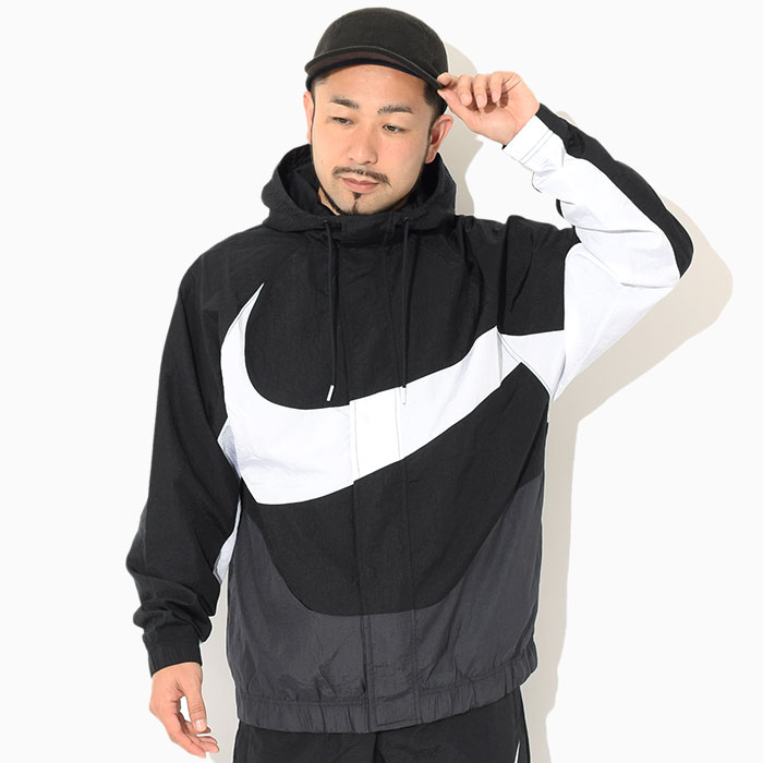 ナイキ NIKE ジャケット メンズ USA スウッシュ ウーブン ラインド ブラック ( nike USA Swoosh WVN LND JKT Black ナイロンジャケット JACKET JAKET アウター コーチ ジャンパー・ブルゾン メンズ 男性用 DD5967-010 )のサムネイル