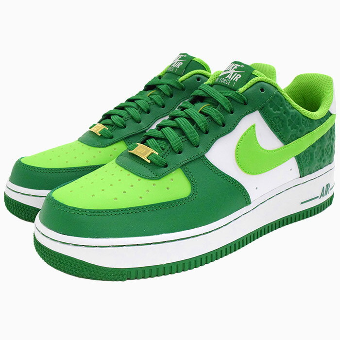 ナイキ NIKE スニーカー メンズ 男性用 エア フォース 1 07 Pine Green/Mean Green/White セント パトリックス デイ ( nike AIR FORCE 1 07 St Patricks Day グリーン 緑 SNEAKER MENS・靴 シューズ SHOES DD8458-300 ) ice filed icefield