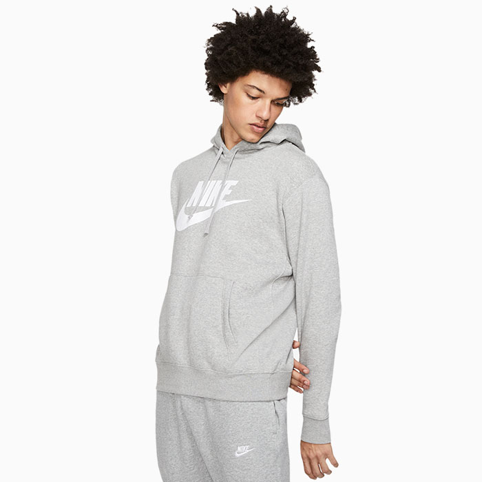 ナイキ NIKE パーカー プルオーバー メンズ クラブ BB GX グレー ( nike Club BB GX Pullover Hoodie Grey フード フーディ スウェット Pull Over Hoody Parker トップス メンズ・男性用 BV2974-063 ) ice field icefield