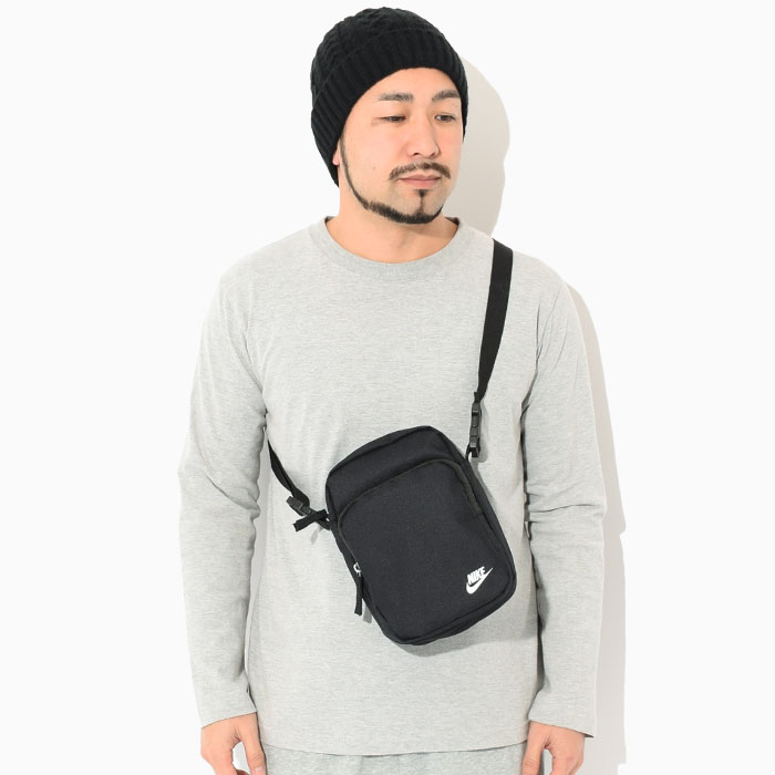 ナイキ NIKE ショルダーバッグ ヘリテージ クロス ボディー ブラック ( nike Heritage Cross Body Bag Black メンズ レディース ユニセックス 男女兼用 DB0456-010 ) ice field icefield