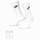 ナイキ NIKE ソックス メンズ エブリデイ エッセンシャル 3P クルー ( nike Everyday Essential 3P Crew Socks 3足組 3足セット スニーカーソックス 靴下 メンズ 男性用 DX5025 )