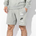 ナイキ NIKE ハーフパンツ メンズ クラブ FT M ロゴ ショーツ グレー ( nike Club FT M Logo Short Grey スウェットショーツ ショートパンツ ハーフ パンツ ハーパン ボトムス メンズ 男性用 FB8831-063 )