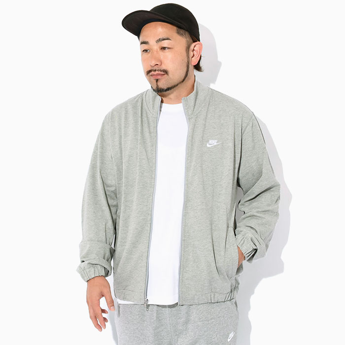 ナイキ NIKE ジャケット メンズ クラブ ニット グレー ( nike Club Knit JKT Grey JACKET JAKET アウター ジャンパー・ブルゾン メンズ 男性用 FQ3427-063 )